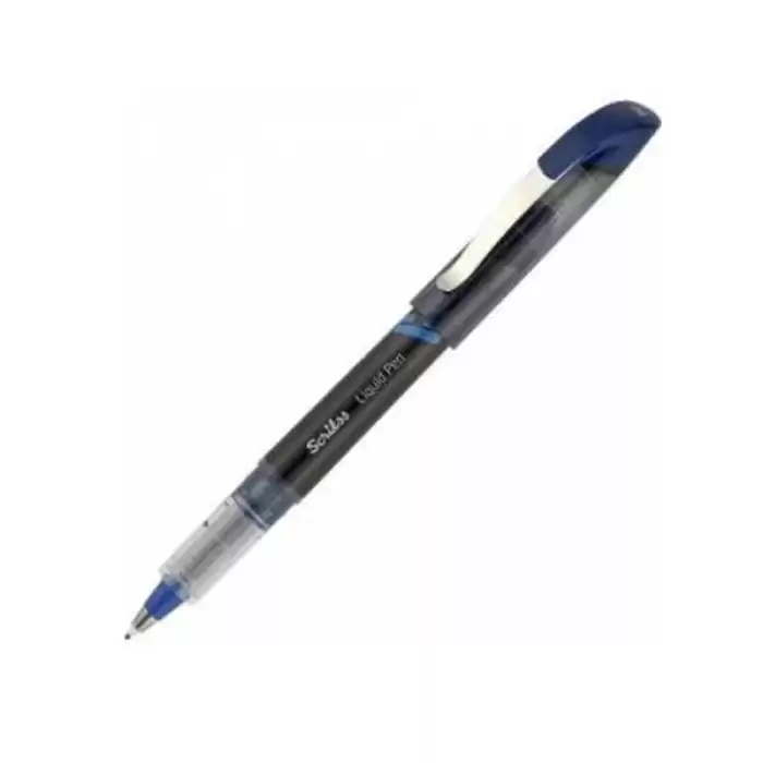 Scrikss Roller Kalem Liquid Pen Konik Uç Mavi Lp-68 - 12li Paket