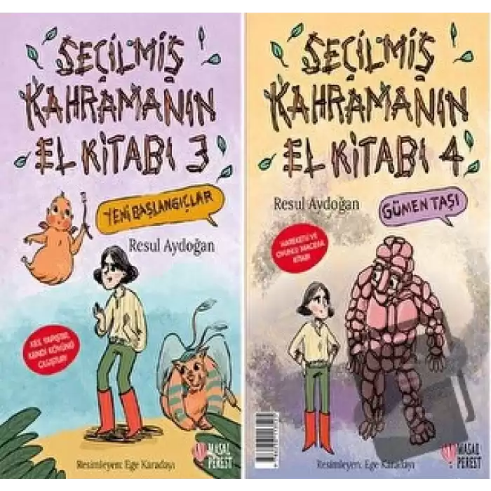 Seçilmiş Kahramanın El Kitabı 3 Yeni Başlangıçlar Seçilmiş Kahramanın El Kitabı 4 Gümen Taşı