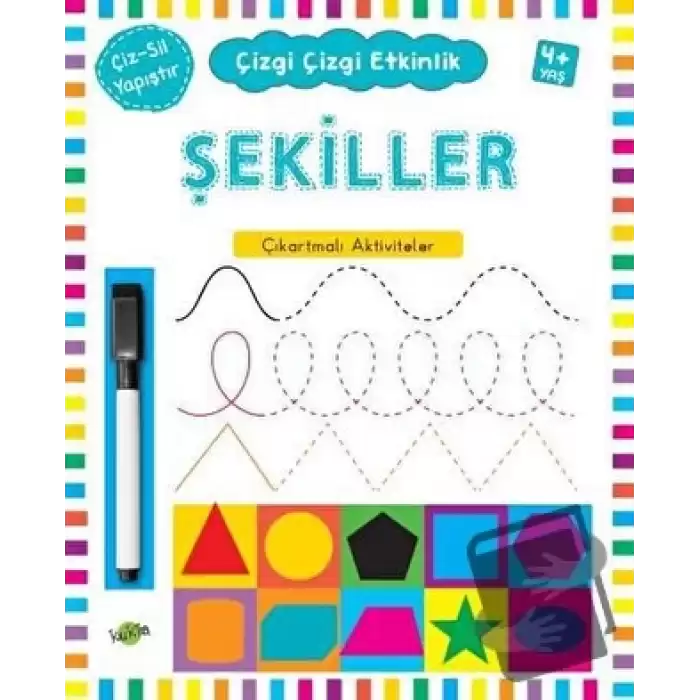 Şekiller 4 Yaş ve Üstü - Çizgi Çizgi Etkinlik