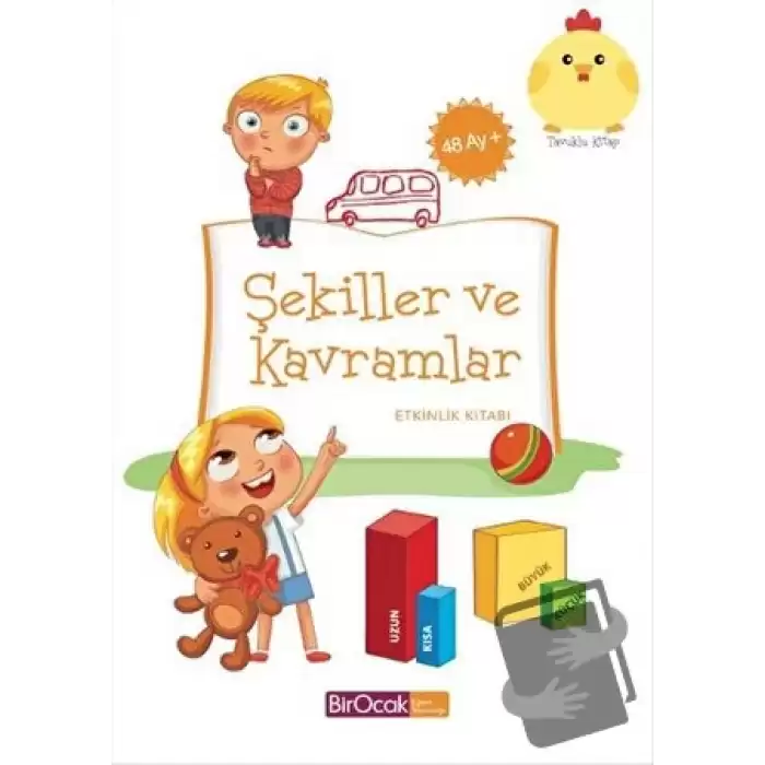 Şekiller ve Kavramlar Etkinlik Kitabı (48 Ay)