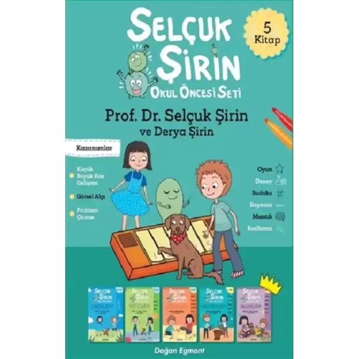 Selçuk Şirin Okul Öncesi Kutulu Set (5 Kitap Takım)