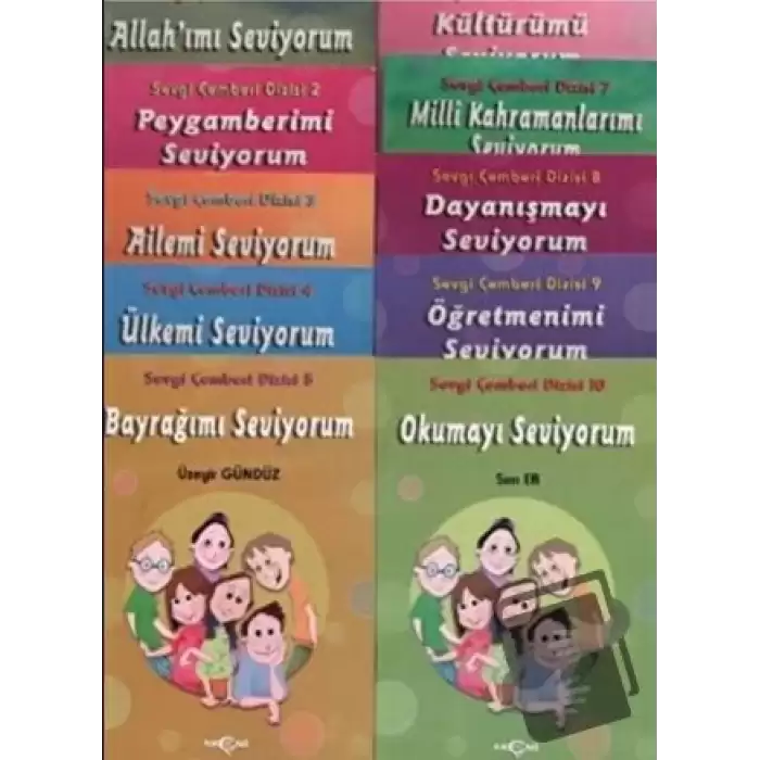 Sevgi Çemberi Dizisi Takım 10 Kitap