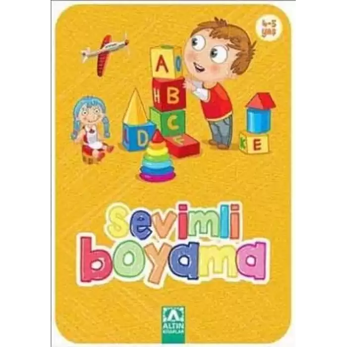 Sevimli Boyama (Sarı)