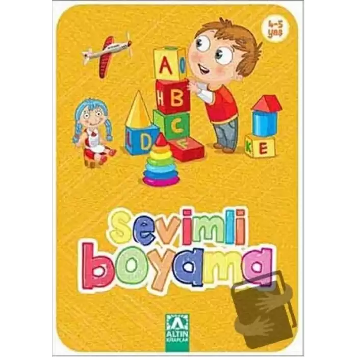 Sevimli Boyama (Sarı)