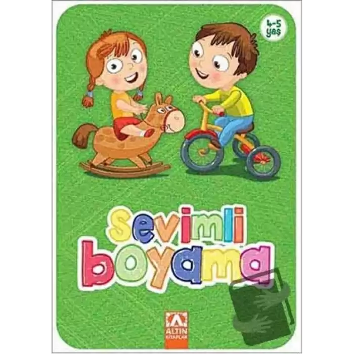 Sevimli Boyama (Yeşil)