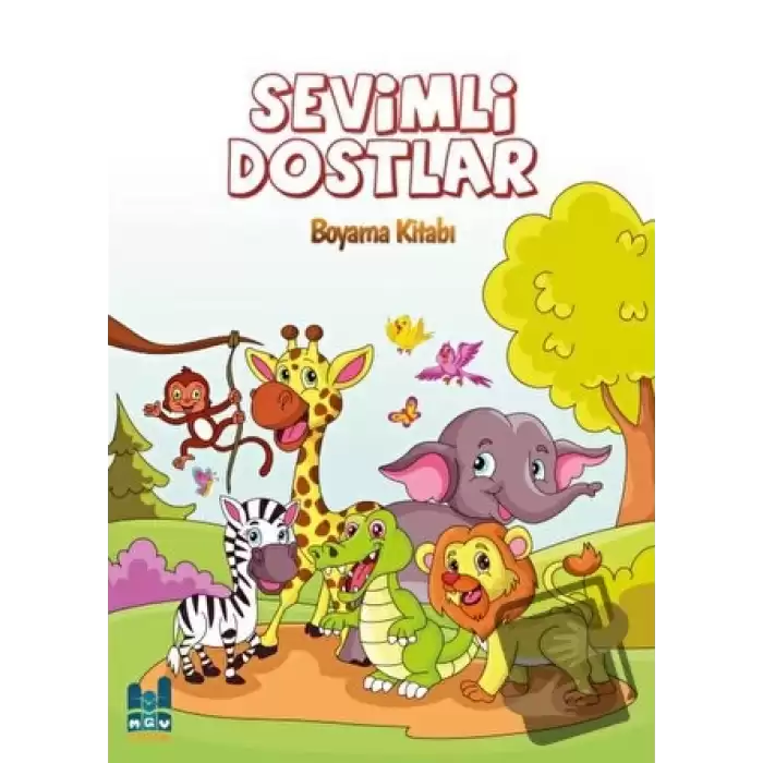 Sevimli Dostlar Boyama Kitabı