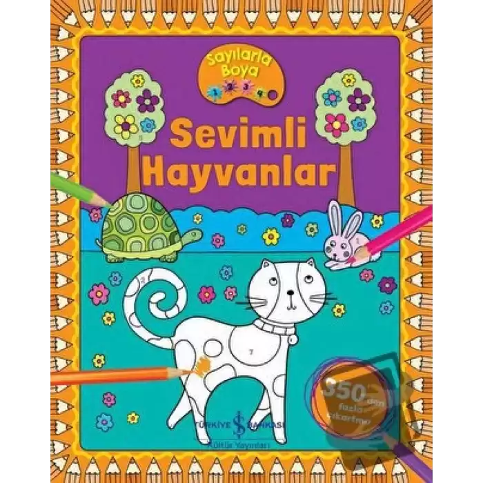 Sevimli Hayvanlar - Sayılarla Boya