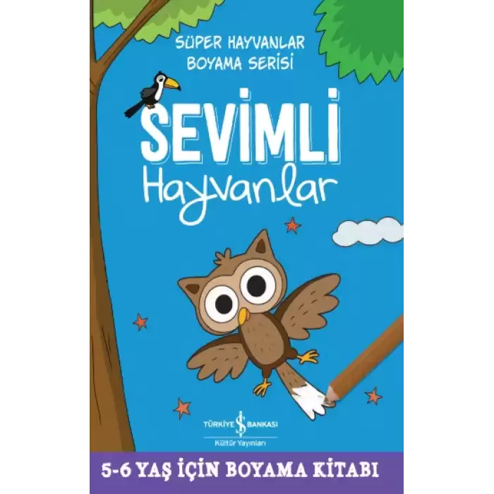 Sevimli Hayvanlar - Süper Hayvanlar Boyama Serisi