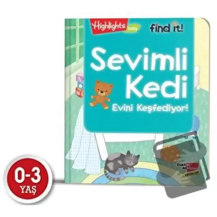 Sevimli Kedi Evini Keşfediyor! (Ciltli)