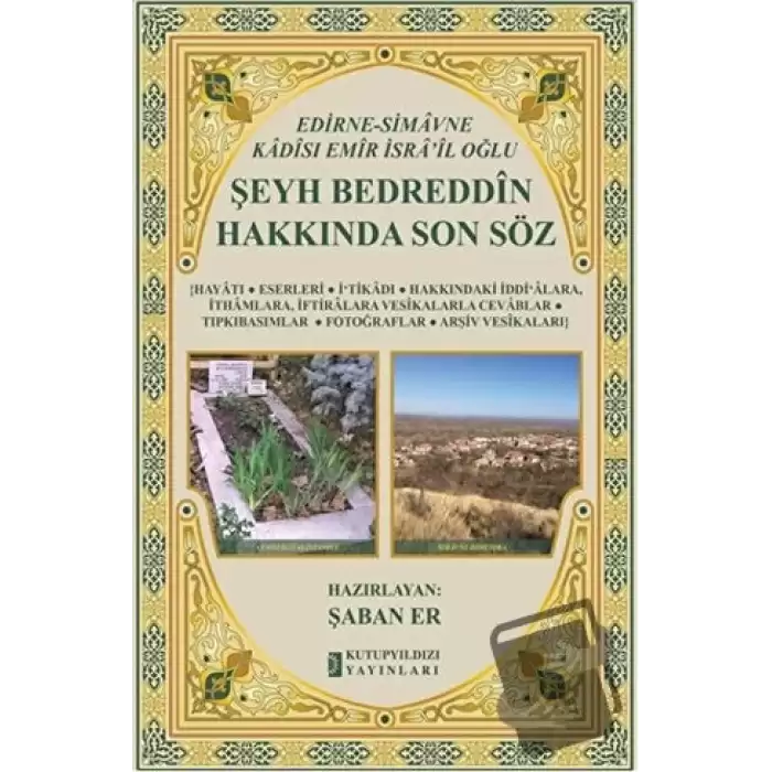 Şeyh Bedreddin Hakkında Son Söz (Ciltli)