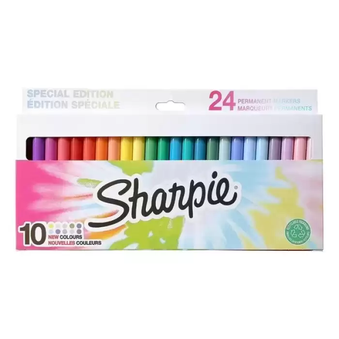 Sharpie Permanent Markör Fine/Uf Karışık 24 Lü