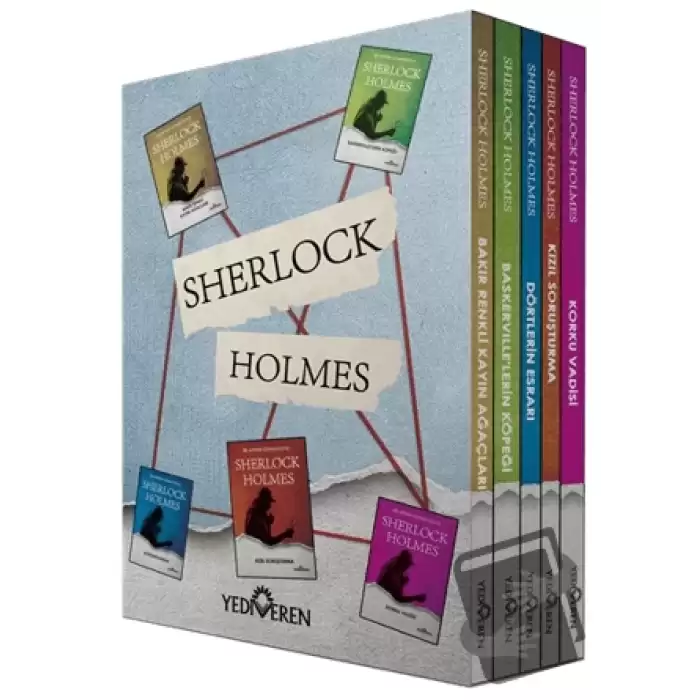 Sherlock Holmes 5 Kitap Kutulu Set