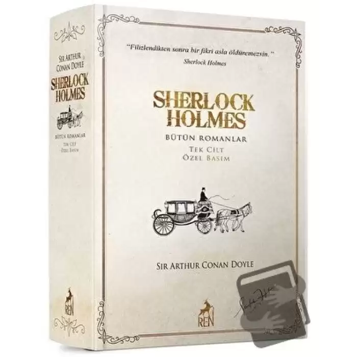 Sherlock Holmes Bütün Romanlar (Tek Cilt Özel Basım) (Ciltli)