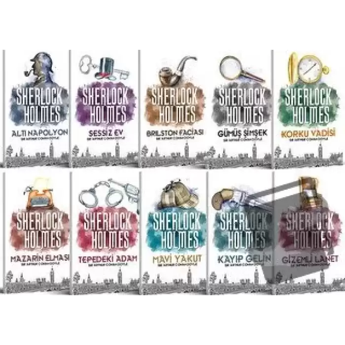 Sherlock Holmes Seti (10 Kitap Takım)