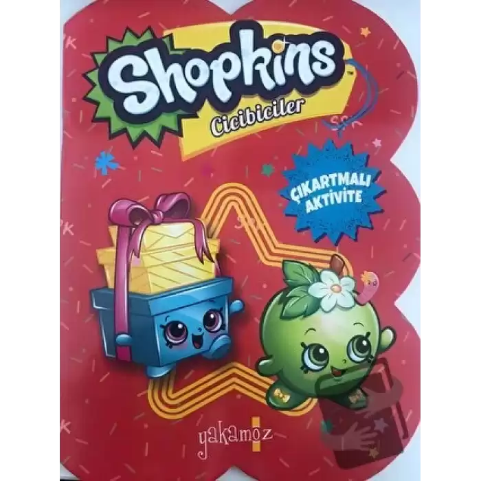 Shopkins Cicibiciler Çıkartmalı Aktivite - Kırmızı Kitap