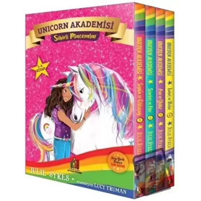 Sihirli Maceralar - Unicorn Akademisi Seti (4 Kitap Takım)