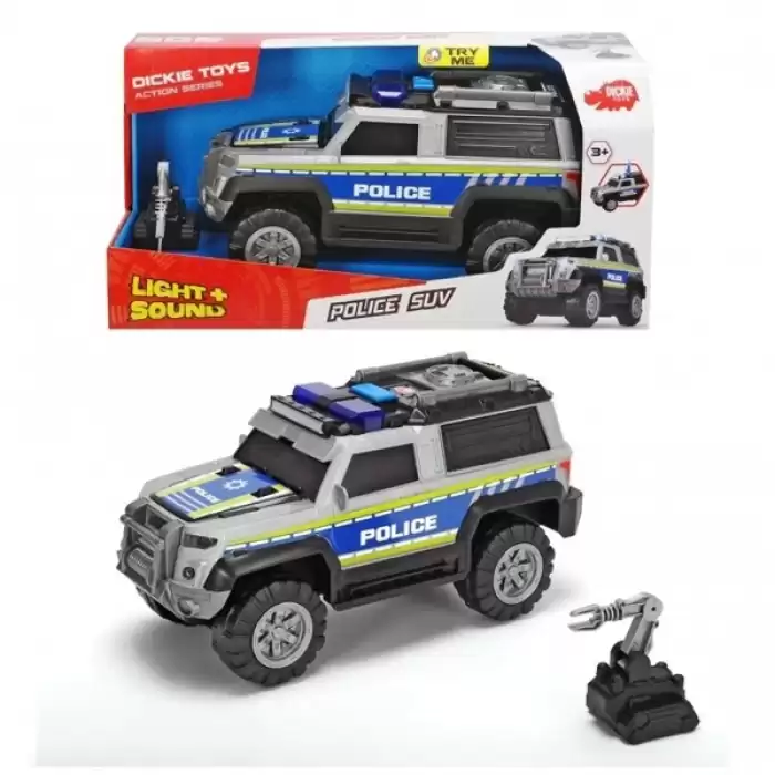 Simba Polıce Suv (Dickie Toys Polis Arabası Suv Sesli Işıklı)