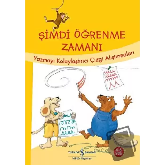 Şimdi Öğrenme Zamanı - Yazmayı Kolaylaştırıcı Çizgi Alıştırmaları