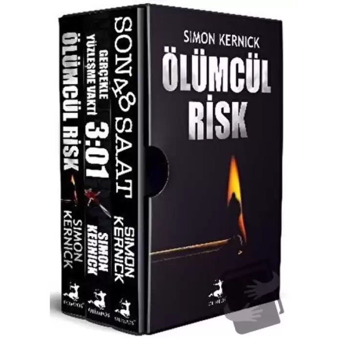 Simon Kernick Seti - Geri Sayım Başladı (3 Kitap Takım)