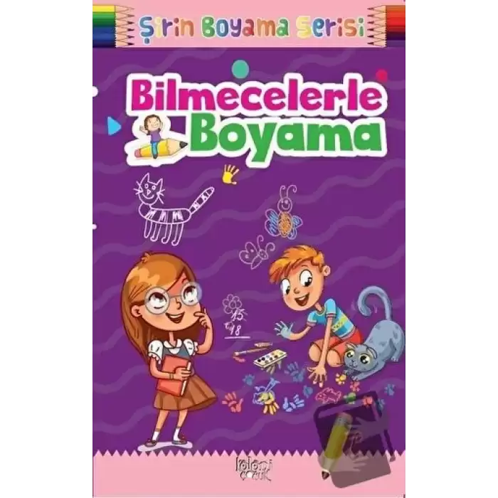 Şirin Boyama Serisi - Bilmecelerle Boyama