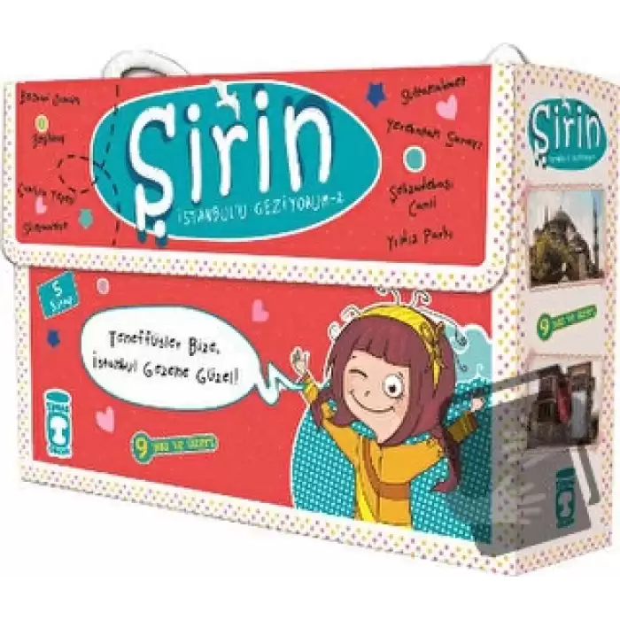 Şirin İstanbulu Geziyorum Set - 2 (5 Kitap Takım)