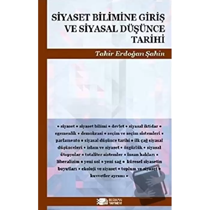 Siyaset Bilimine Giriş ve Siyasal Düşünce Tarihi