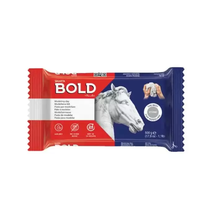 Smarta Seramik Hamuru Bold Antrasit 500 Gr