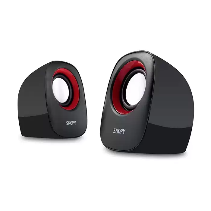 Snopy Sn-120 Siyah Kırmızı Usb Speaker