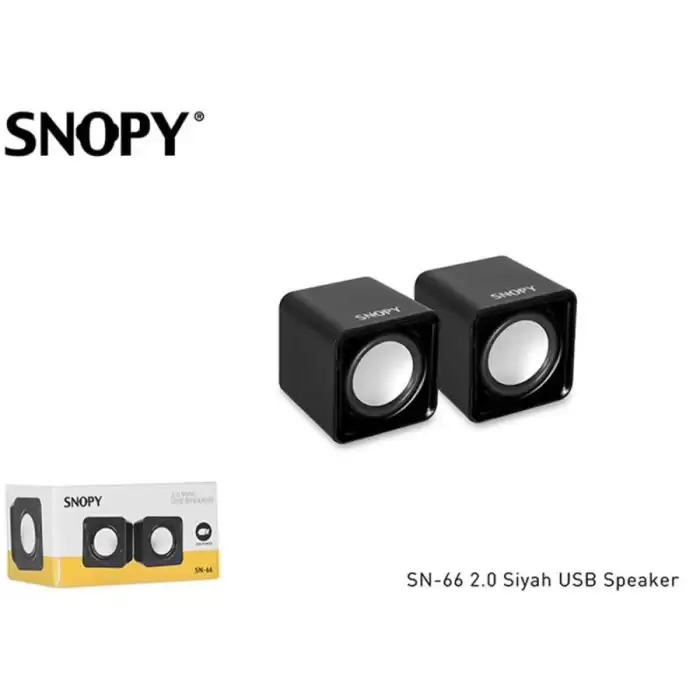 Snopy Sn-66 2.0 Beyaz Usb Speaker