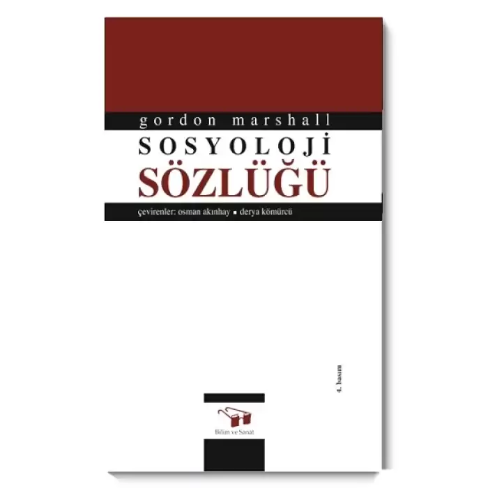 Sosyoloji Sözlüğü (Ciltli)