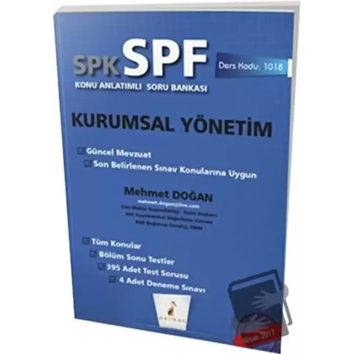 SPK - SPF Kurumsal Yönetim Konu Anlatımlı Soru Bankası