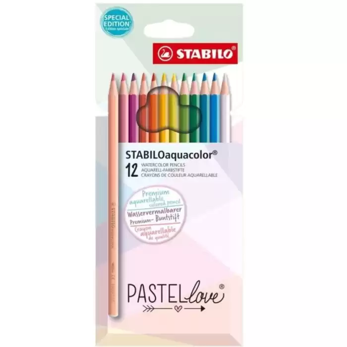 Stabilo Aquacolor Pastellove 12 Li 1612/7