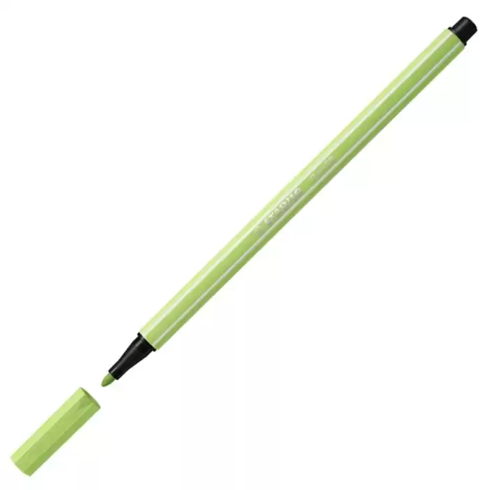 Stabilo Keçe Uçlu Boya Kalemi 1 Mm Fıstık Yeşili 68/34 - 10lu Paket