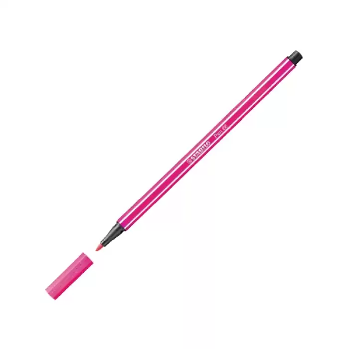 Stabilo Keçe Uçlu Boya Kalemi 1 Mm Pembe 68/56 - 10lu Paket