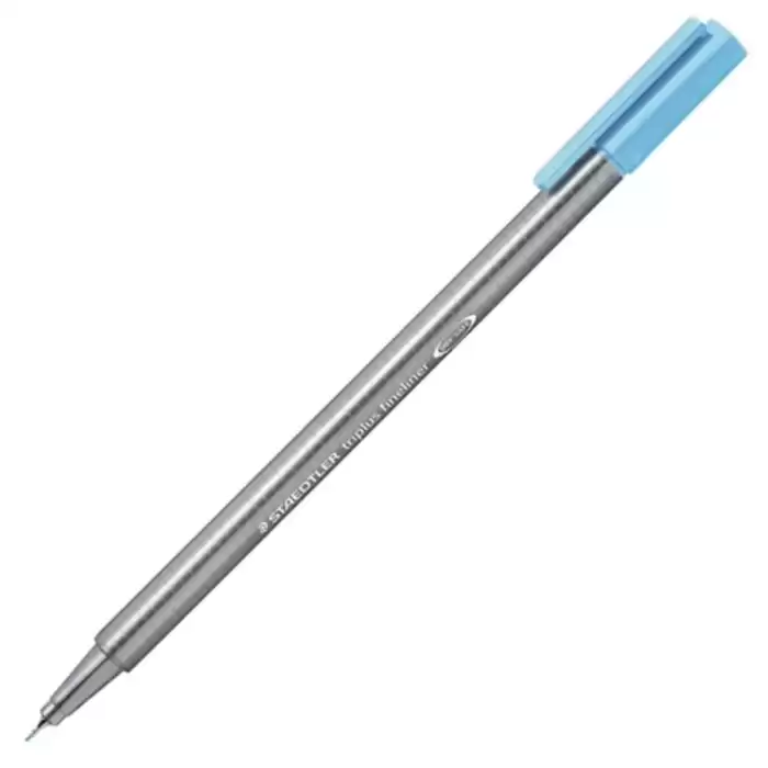 Staedtler Fineliner Triplus Üçgen 0.3 Mm Su Mavisi 334-34 - 10lu Paket