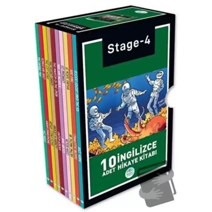 Stage 4 İngilizce Hikaye Seti (10 Kitap Takım)