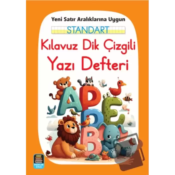 Standart Kılavuz Dik Çizgili Yazı Defteri (16x24 Ebat) Yeni Satır Aralıklarına Uygun