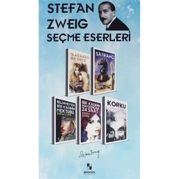 Stefan Zweig Seçme Eserleri - (5 Kitap Kutu)