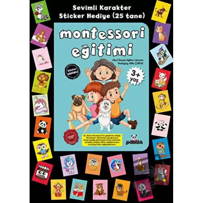 Stickerlı 3+ Yaş Montessori Eğitimi