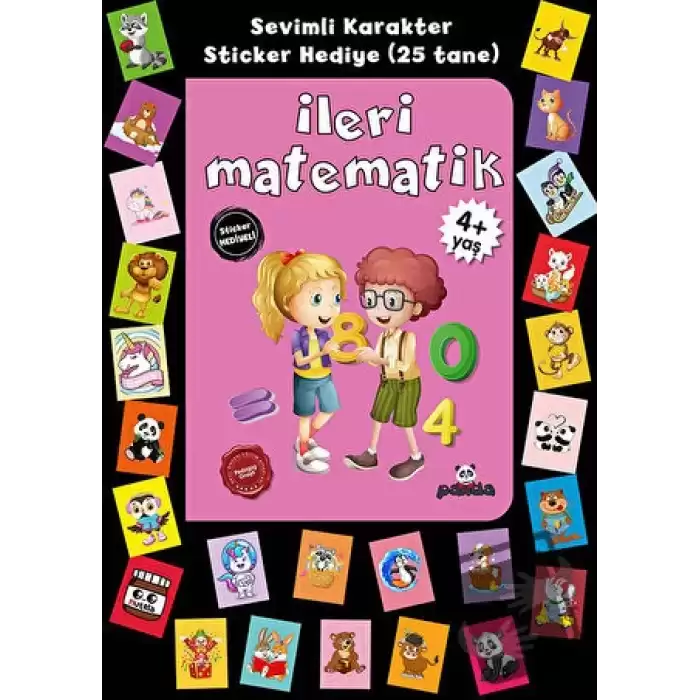 Stickerlı 4+ Yaş İleri Matematik