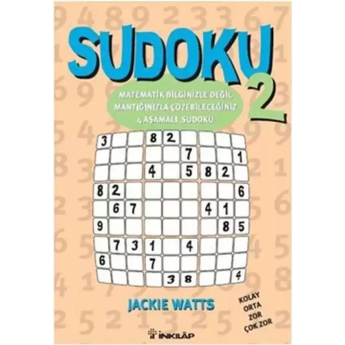 Sudoku 2- Kolay-Orta-Zor-Çok Zor