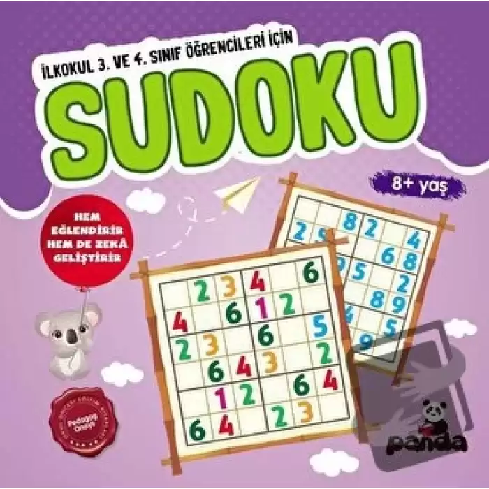 Sudoku 8+ Yaş - İlkokul 3. ve 4. Sınıf Öğrencileri İçin