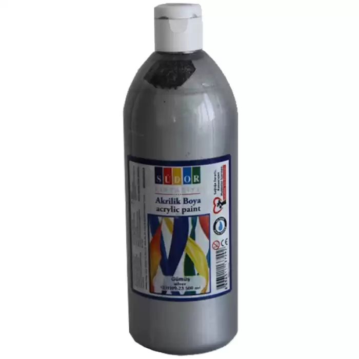 Südor Akrilik Boya 500 Ml Gümüş Sd1009-23