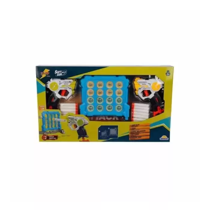 Sunman Zapp Toys Hedef Tahtalı Sünger Dart Atan Silah Seti