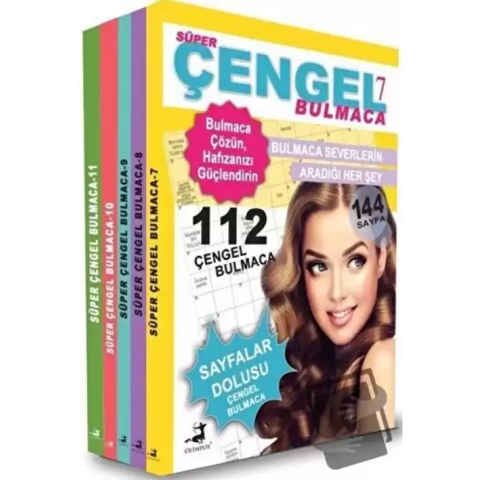 Süper Çengel Bulmaca 5 Kitap Kutulu Set