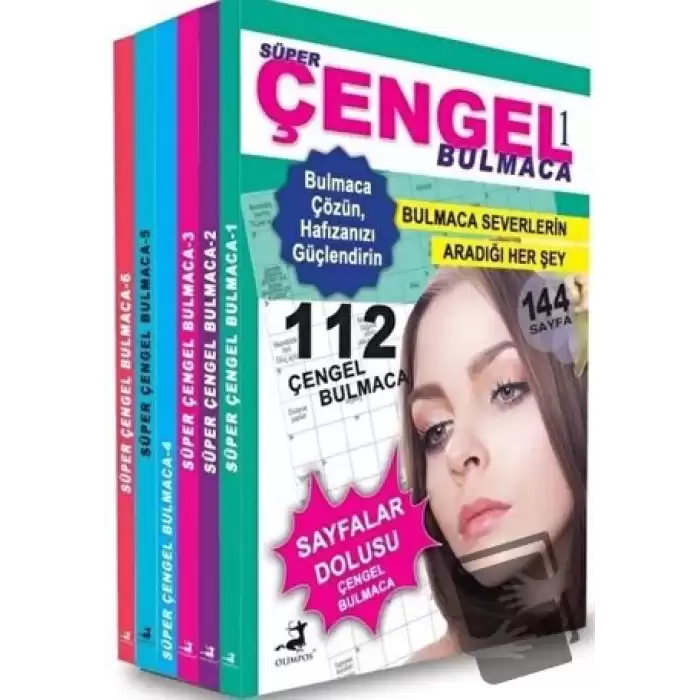 Süper Çengel Bulmaca 6 Kitap Kutulu Set