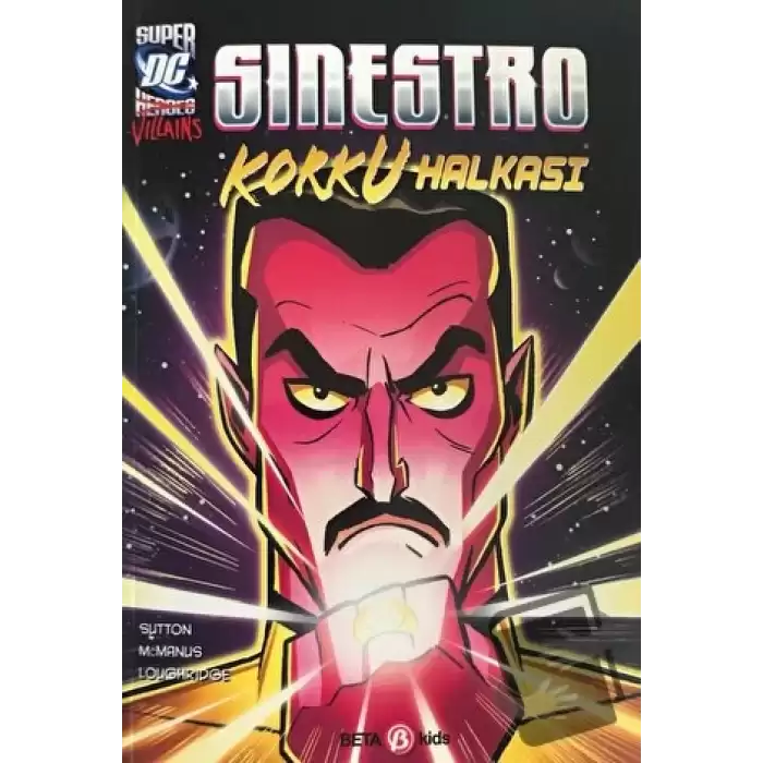 Super DC VILLAINS Sinestro Korku Halkası