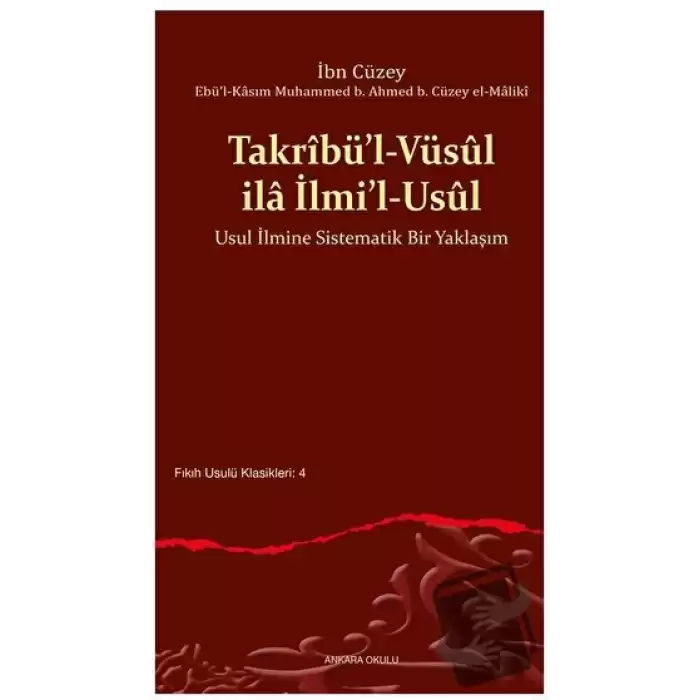 Takribü’l-Vüsul ila İlmi’l-Usul