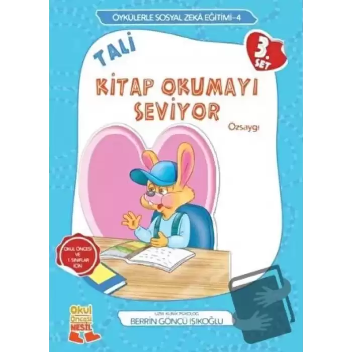 Tali Kitap Okumayı Seviyor 3. Set - Özsaygı