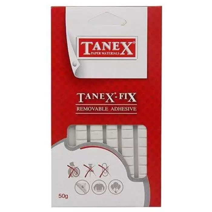 Tanex Hamur Yapıştırıcı Fıx 50 Gr Beyaz Tfıx001050 - 24lü Paket